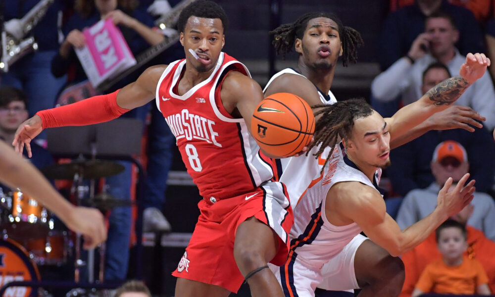 Dra gibbs-lawhorn hustling vs Ohio State