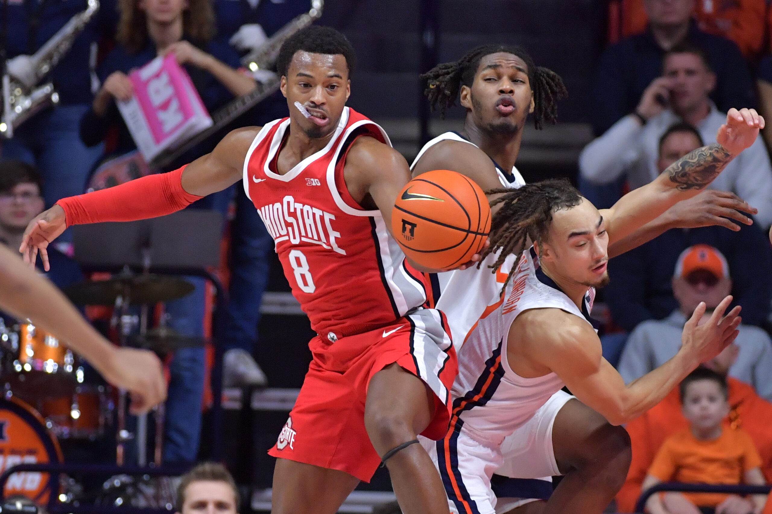 Dra gibbs-lawhorn hustling vs Ohio State