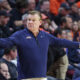 Illinois basketball head coach, Brad Underwood.