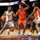 Illinois basketball freshman stars Will RIley and Morez Johnson.