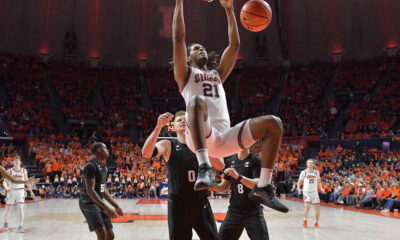 Illinois Basketball freshman Morez Johnson jr.