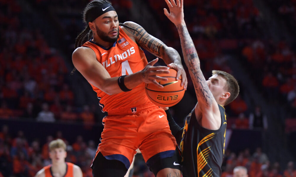 Illinois basketball junior guard Kylan Boswell.