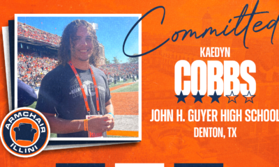 Illinois football news commitment of Kaedyn Cobbs.