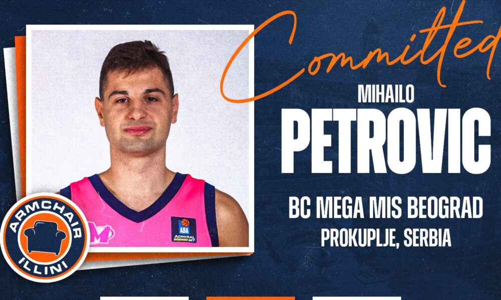 illinois basketball commit Mihailo Petrovic.