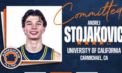 Illinois basketball landed the commitment of Andrej Stojakovic.