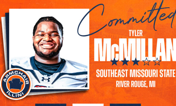 News; Illinois Football welcomes in transfer lineman Tyler McMillan.