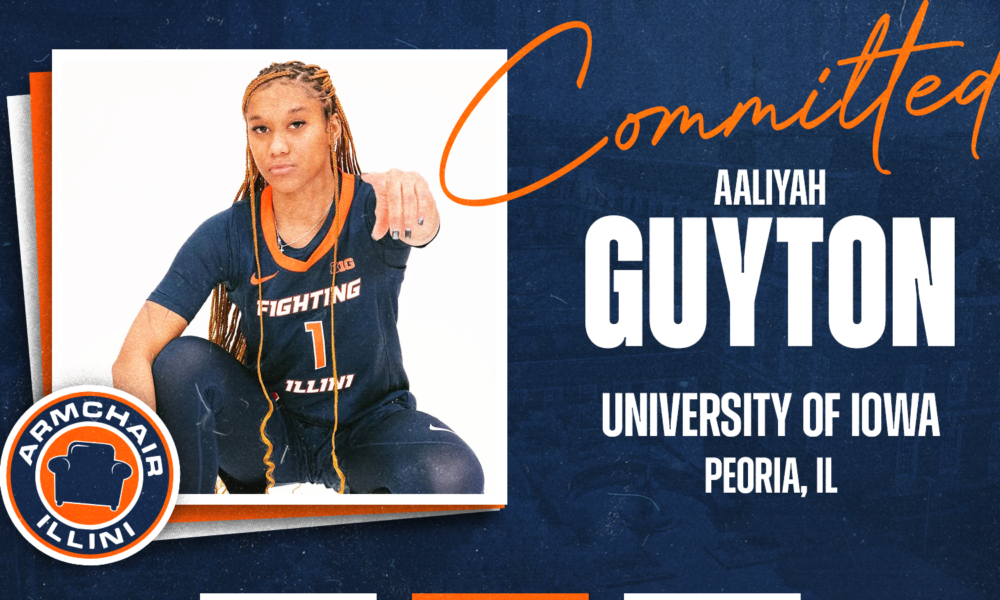 Newest Illini basketball signee, Aaliyah Guyton.