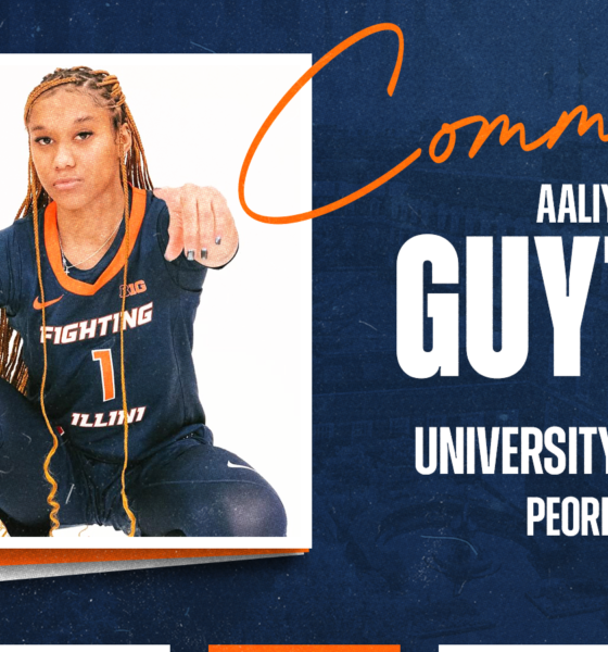 Newest Illini basketball signee, Aaliyah Guyton.