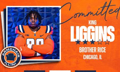 Illinois football commit King Liggins