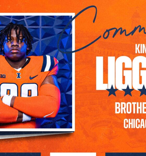 Illinois football commit King Liggins