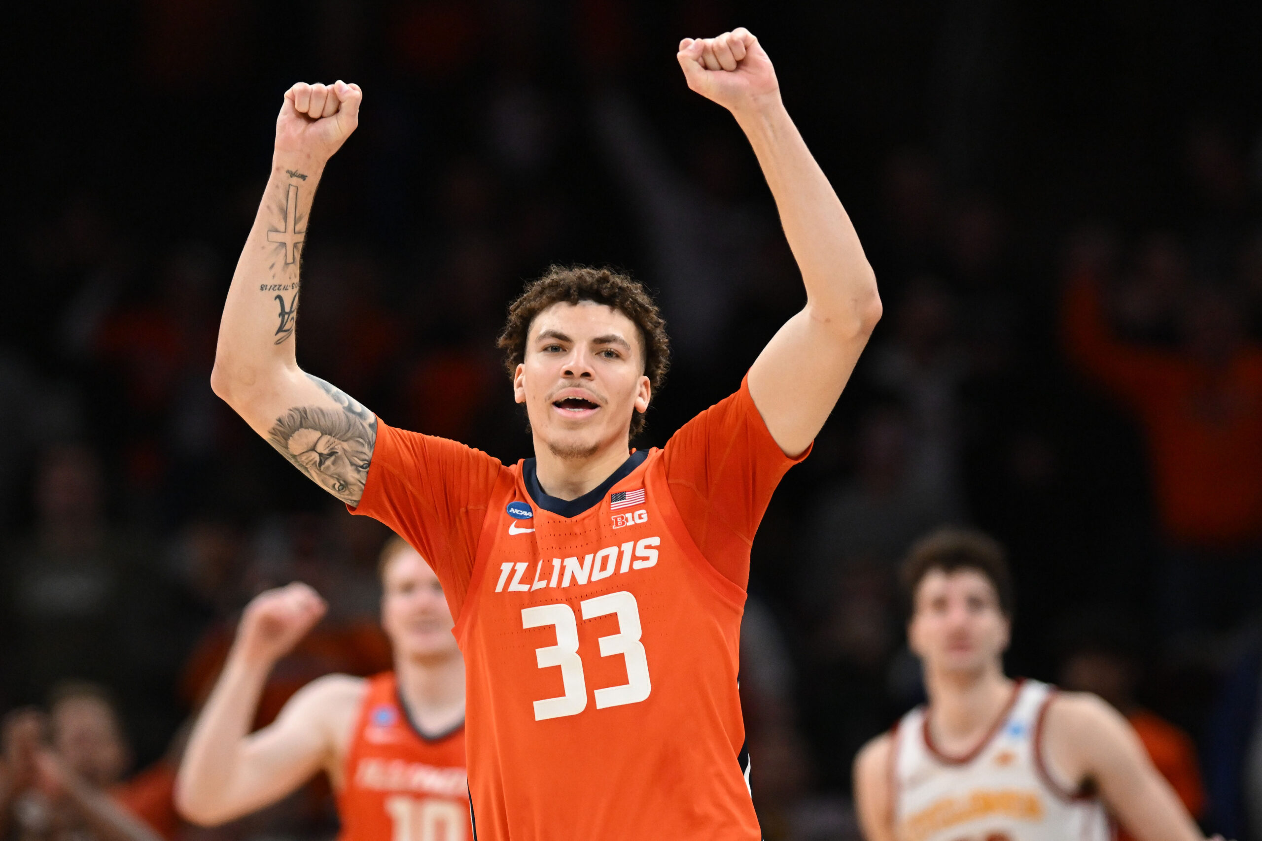 Former Illini forward, Coleman Hawkins.