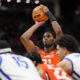 Former Illinois basketball center Morez Johnson.