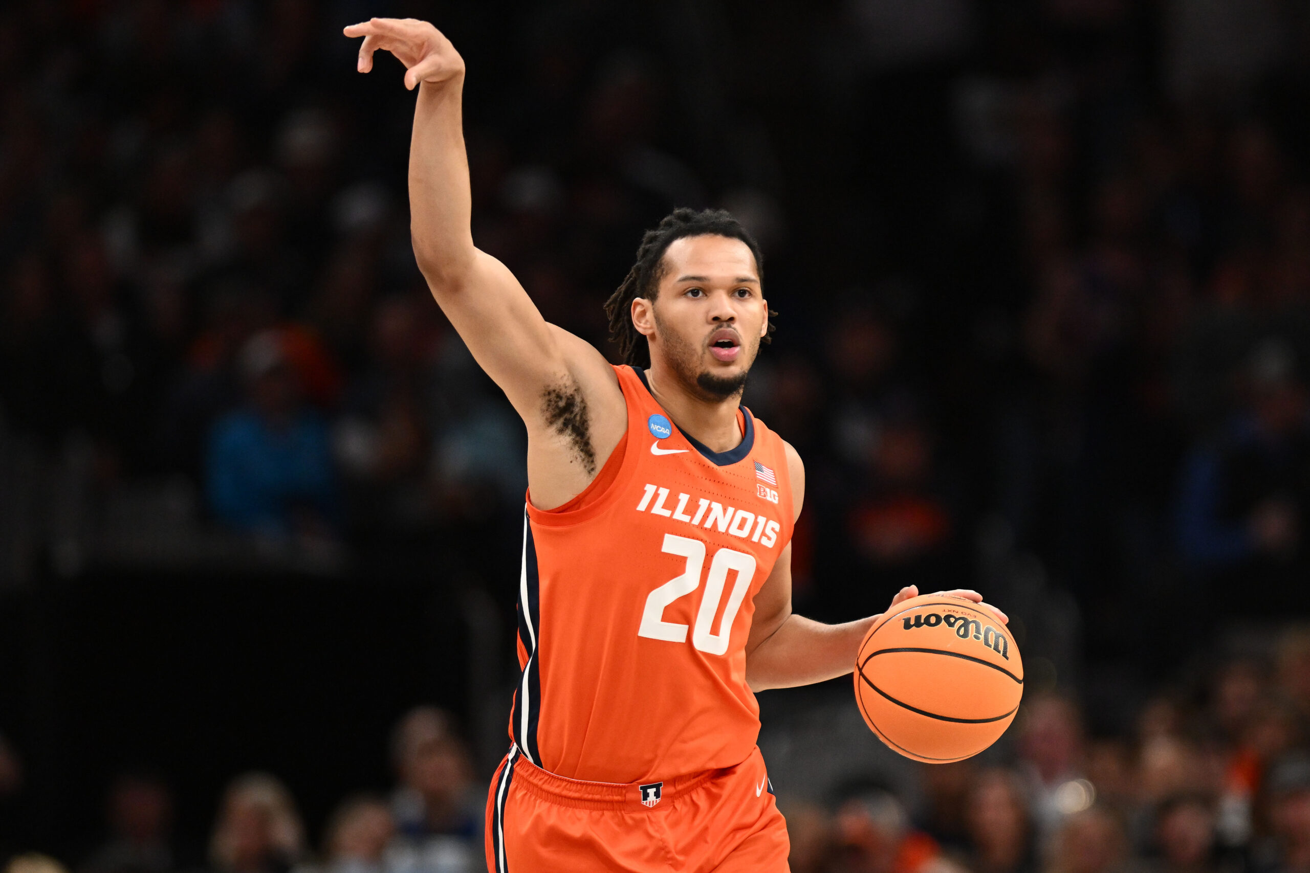 Illinois basketball wing Ty Rodgers