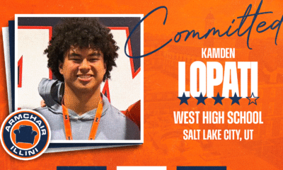 Newest Illini football commit Kamden Lopati.