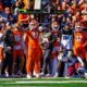 Illinois football wide receiver Collin Dixon.