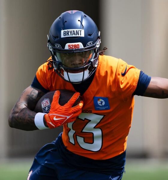 Former Illini Pat Bryant of the Denver Broncos.