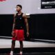 Cameron Holmes working out.