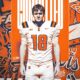 Illinois football punter Jack Gray.