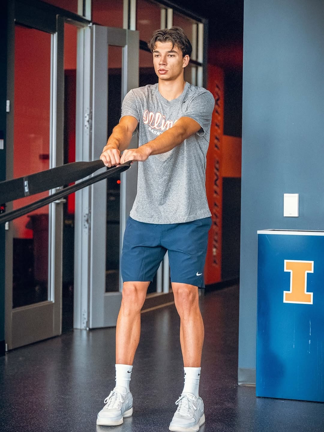 Illinois basketball wing Andrej Stojakovic