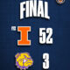 Illinois football dominates