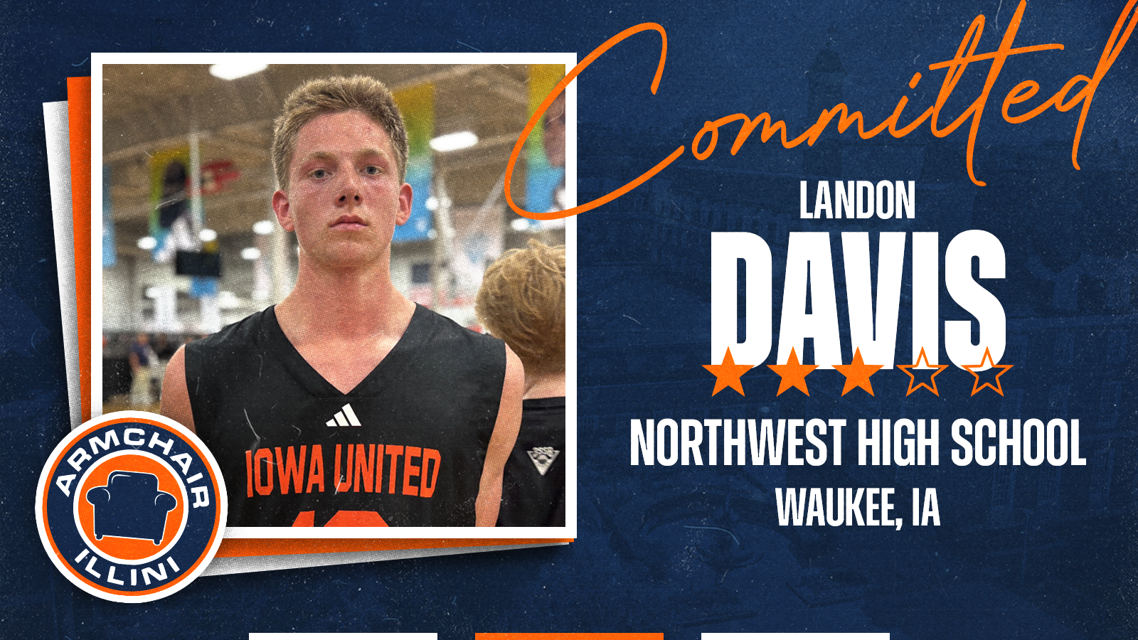 Illinois basketball commit Landon Davis will play a huge role in the future.