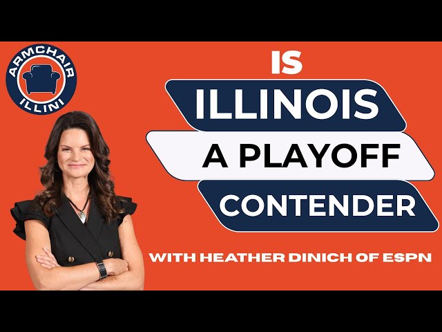 Illinois football is a college football playoff contender.
