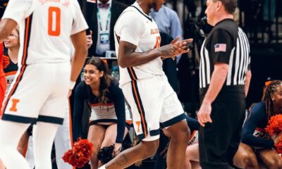 Former Illini basketball center Dain Dainja
