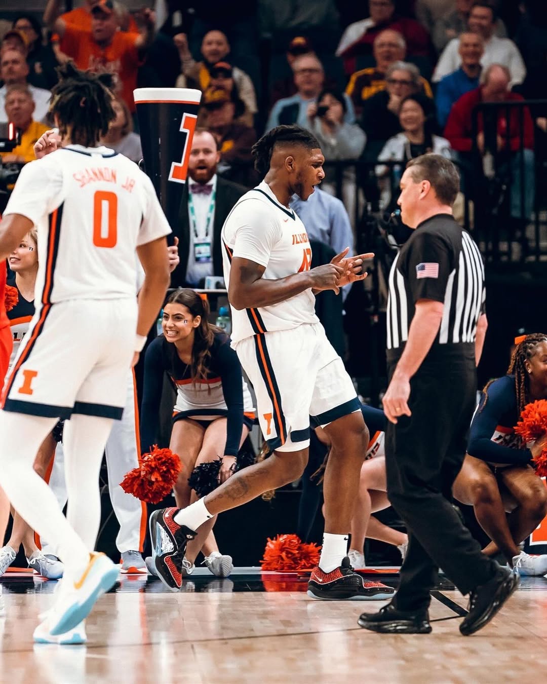 Former Illini basketball center Dain Dainja