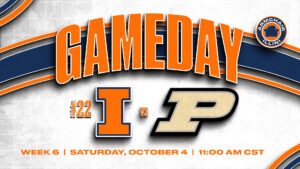 Illinois football needs to beat Purdue.