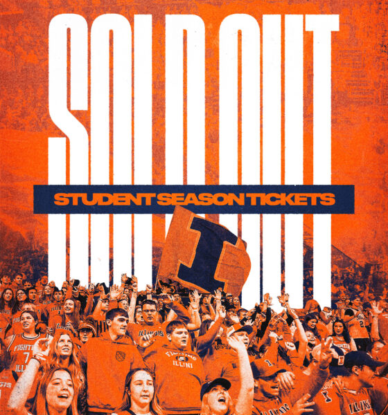 Illinois basketball's Big Ten schedule will be accompanied by a Sold out student section