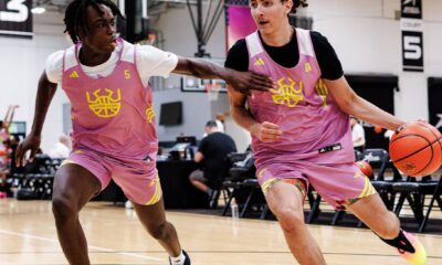 Adam Oumiddoch visits Illinois Basketball