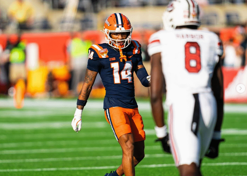 Illinois Football - Xavier Scott