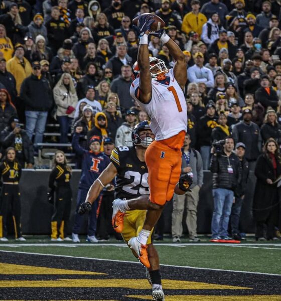 Former Illini Isaiah Williams earns AFC Special Teams Player of the Week. Photo Credit: Isaiah Williams on Instagram. (@I_Williams1).