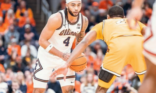 Illinois Basketball. Kylan Boswell. Photo Credit: Kylan Boswell on Instagram. (@kylanboswell).