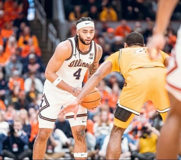 Illinois Basketball. Kylan Boswell. Photo Credit: Kylan Boswell on Instagram. (@kylanboswell).
