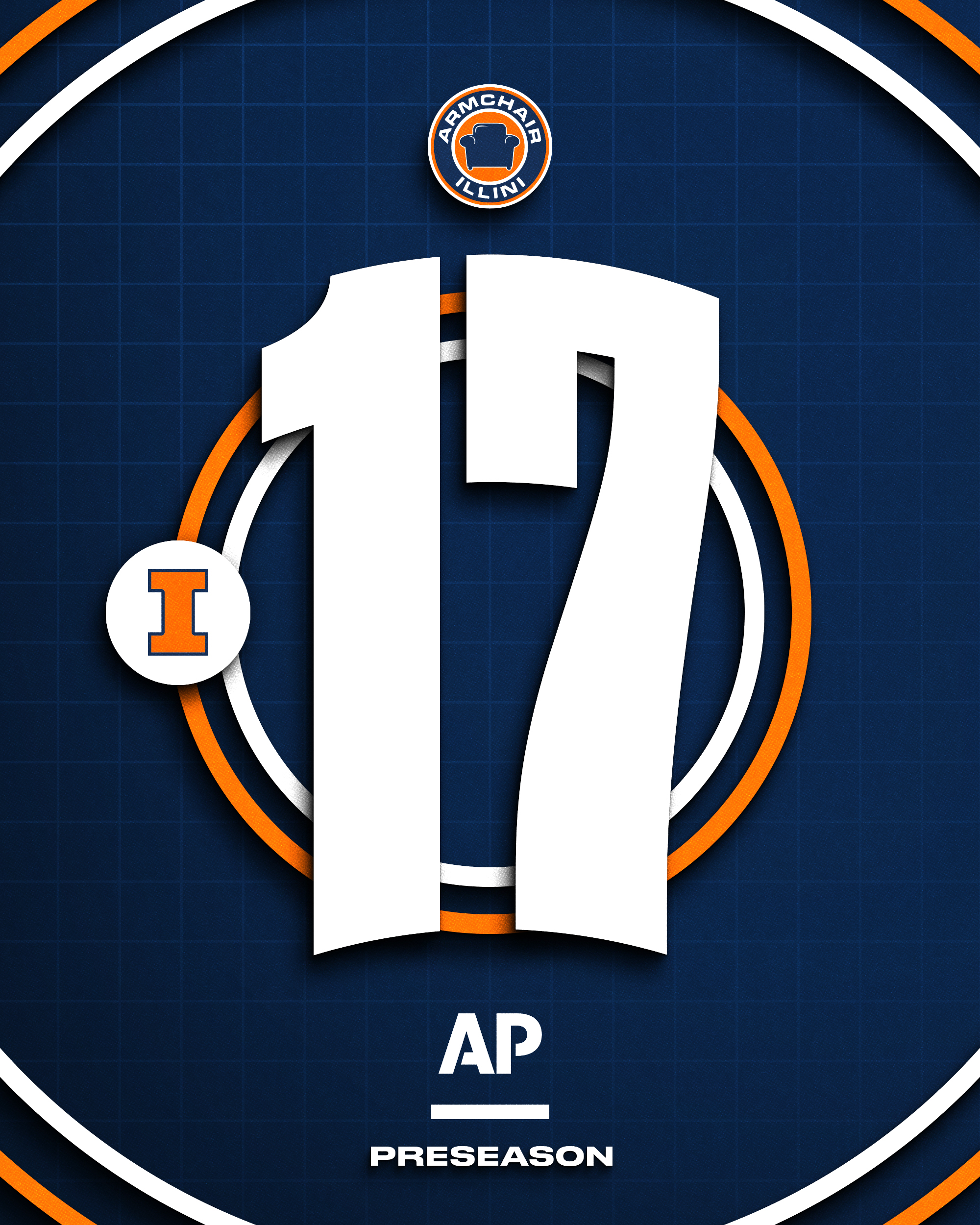 Illinois basketball comes in at 17th in the first AP poll.