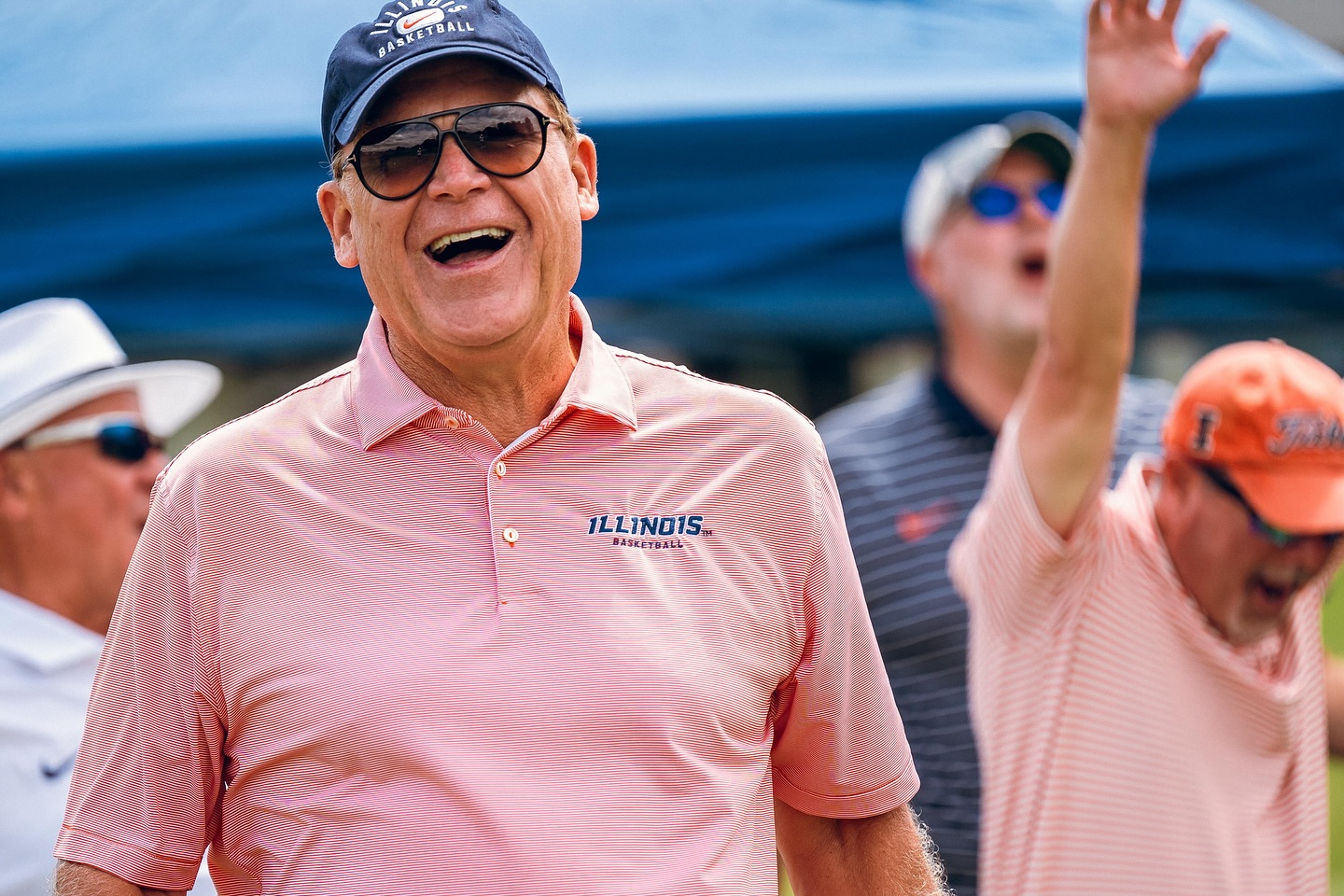 Illinois basketball head coach Brad Underwood.