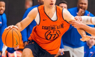 Illini guard Mihailo Petrovic.