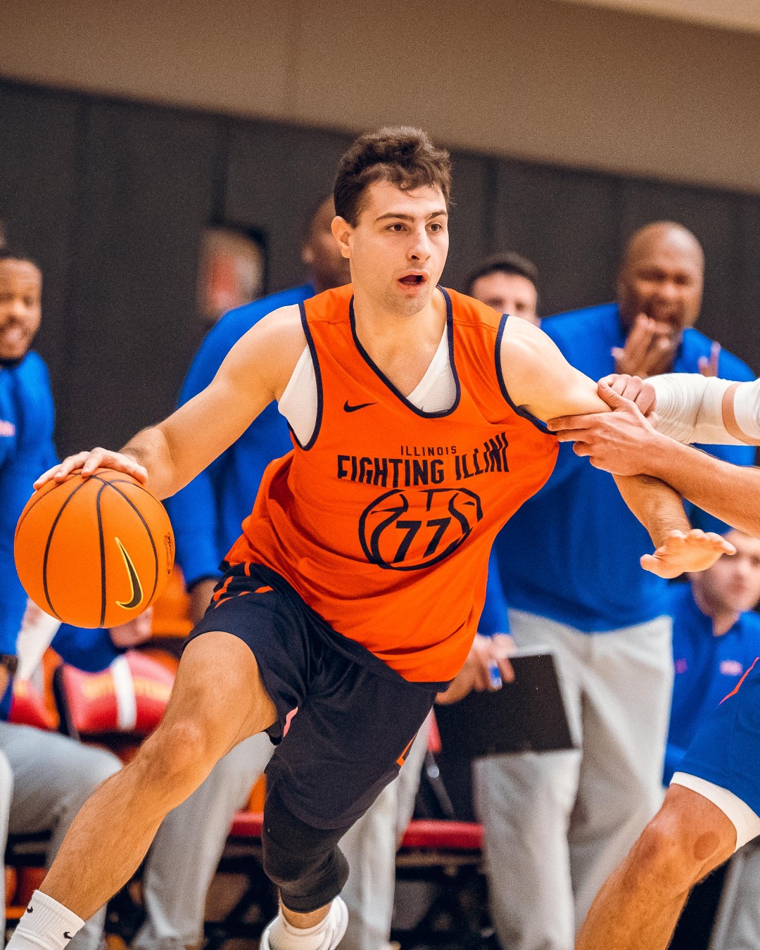 Illini guard Mihailo Petrovic.