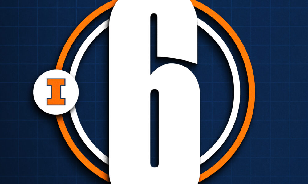 Illinois basketball is sixth in the