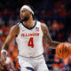 Illinois basketball guard Kylan Boswell.