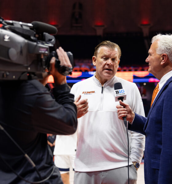 Illinois basketball head coach Brad Underwood