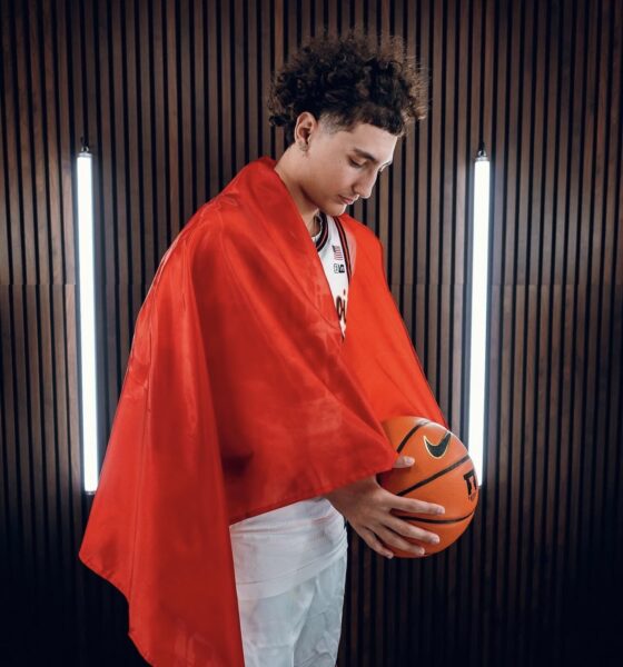 Illinois basketball target Adam Oumiddoch.