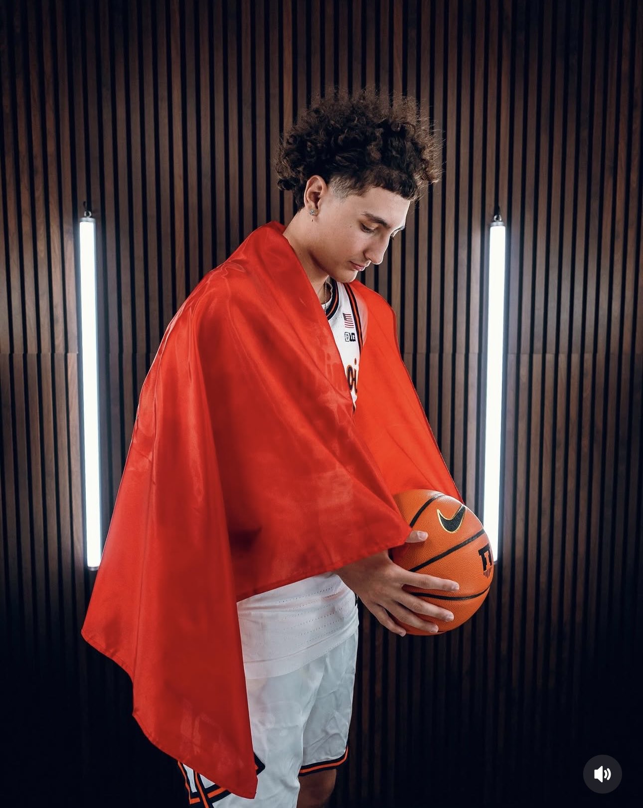 Illinois basketball target Adam Oumiddoch.