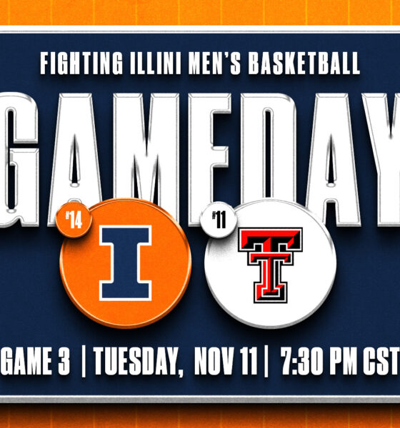 Illinois basketball will play Texas Tech on November 11th.