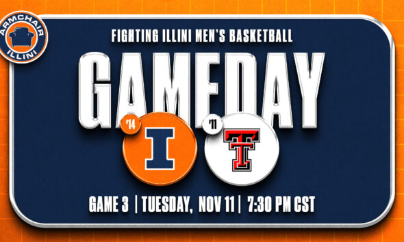 Illinois basketball will play Texas Tech on November 11th.