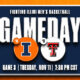 Illinois basketball will play Texas Tech on November 11th.