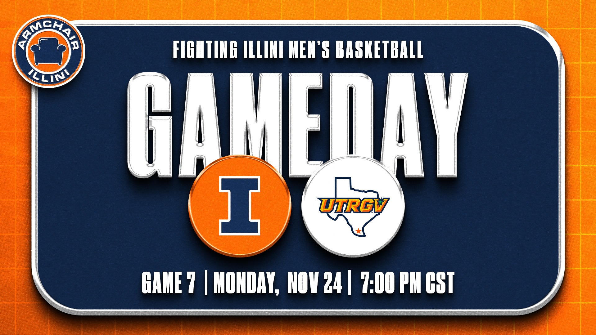 Illinois basketball vs UTRGV.