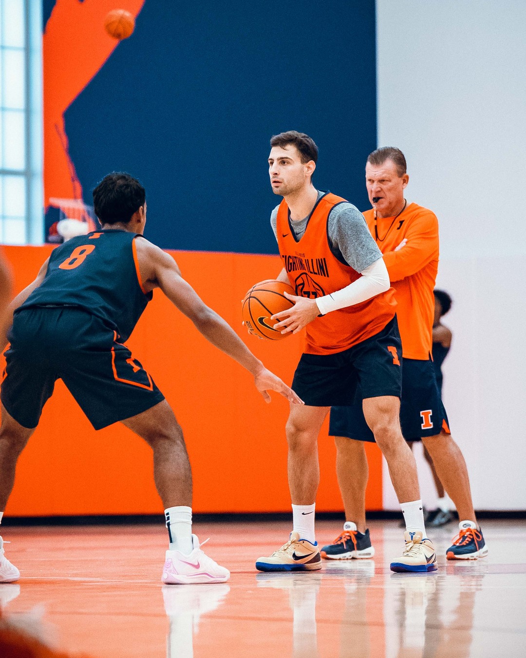 Illinois basketball guard Mihailo Petrovic.