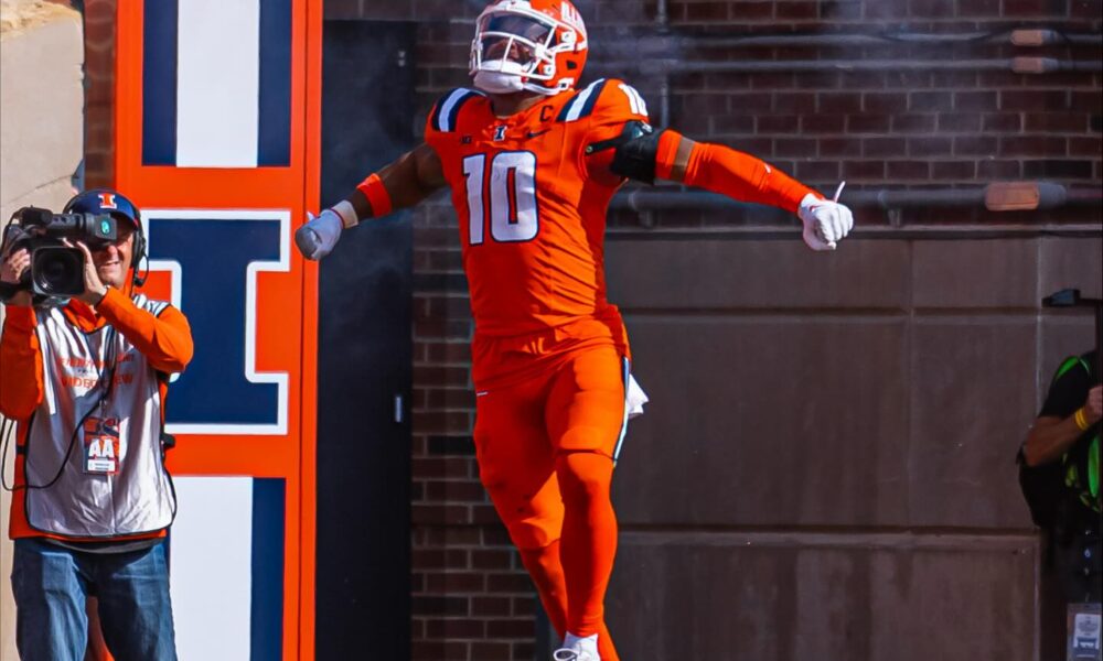 Illini football captain Miles Scott